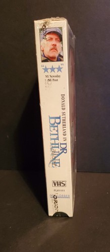 Dr. Bethune (VHS, 1994) Publicity Screener / Promo w/ Donald Sutherland *SEALED* - Picture 4 of 4