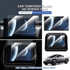 Tempered Glass Screen Protector Anti-Scratch For Tesla Cybertruck 2024 2023
