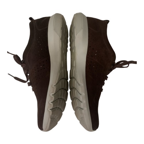Zapatos deportivos Marc Joseph New York de cuero para hombre talla 8,5 marrón gamuza con cordones - Imagen 4 de 13