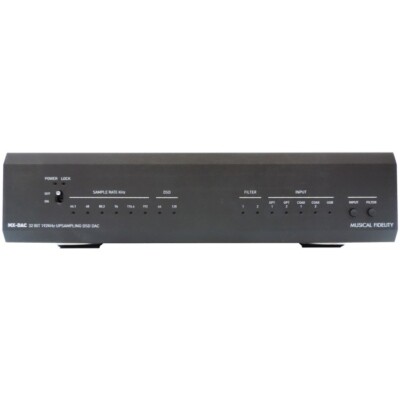 MUSICAL FIDELITY MX-DAC balanced DSD DAC AUTHORIZED-DEALER 100-240v capable