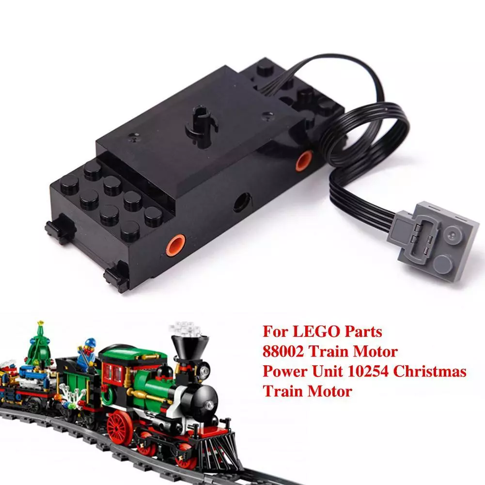 LEGO Power Function 88011 9V Train Motor With Wheels Parts Train