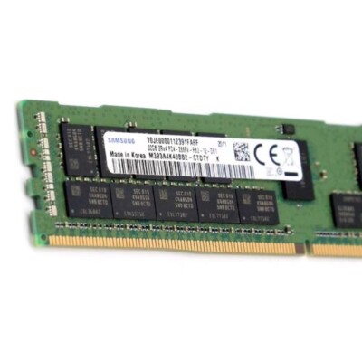 Samsung 128GB (4X32GB) DDR4 2666MHz 2RX4 ECC Registered Memory