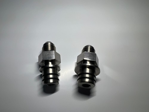 Porsche Boxster 911 986 996 997 AN Steering Rack hose adapters Race Track - Picture 4 of 8