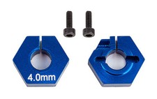 FACTORY TEAM BY ASSOCIATED 91862 CLAMPING WHEEL HEXES, 4mm