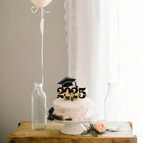 Class of 2025 Congratulation Balloons,Door Hanging,Cake Topper and Cupcake Toppe - Picture 14 of 20