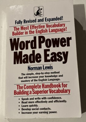 Word Power Made Easy by Norman Lewis Fully Revised & Expanded