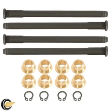 Door Hinge Pins & Pin Bushing Kit For Chevy GMC Tahoe C/K Truck 2 Door 1988-2002