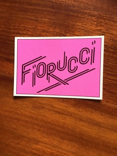 STICKERS FIORUCCI 1984 - con Velina - Foto 28 di 141