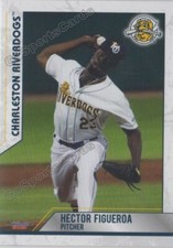 2021 Charleston Riverdogs Hector Figueroa RC Rookie Tampa Bay Rays
