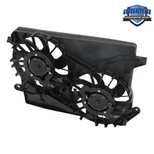 Fit For 2005-10 Chrysler 300 2006-10 Dodge Charger Dual Radiator Cooling Fan