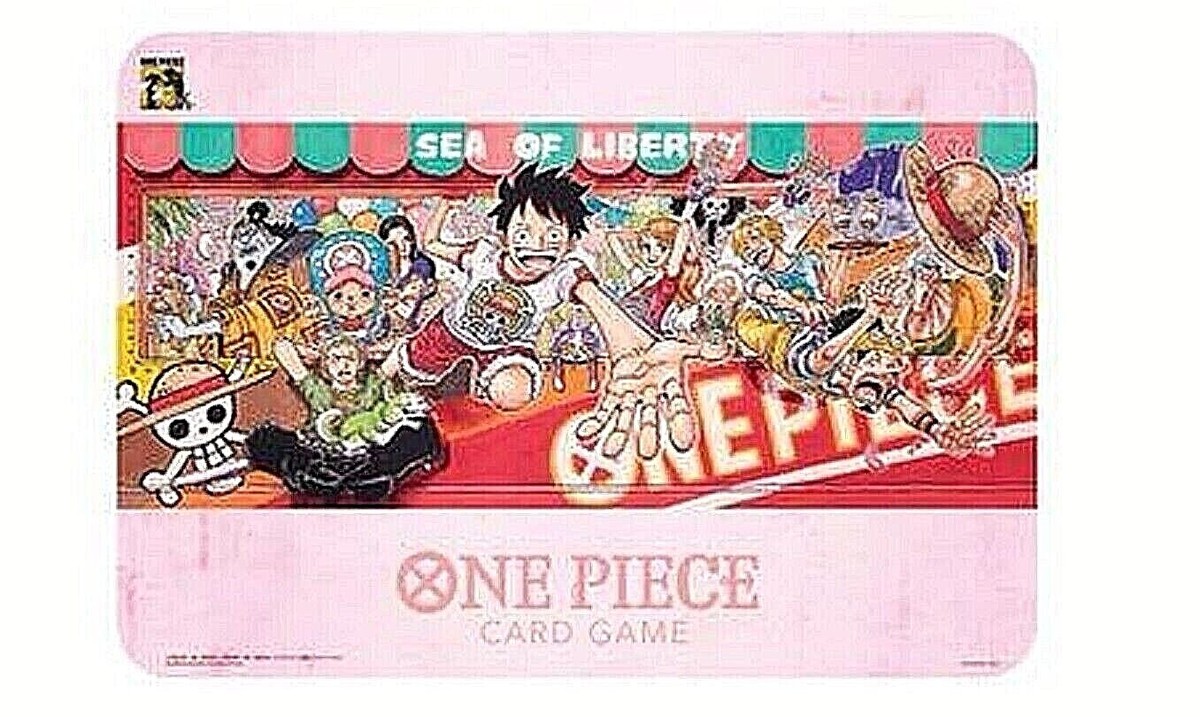 One Piece Card Game Official Playmat 25th Meet the One Piece Japan NEW