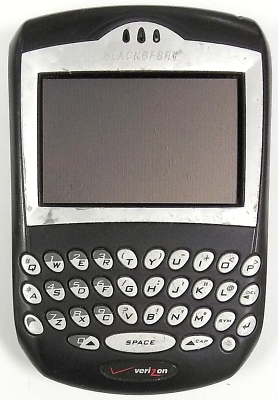 BlackBerry 7250 - Black and Silver ( Verizon ) Rare RIM Smartphone