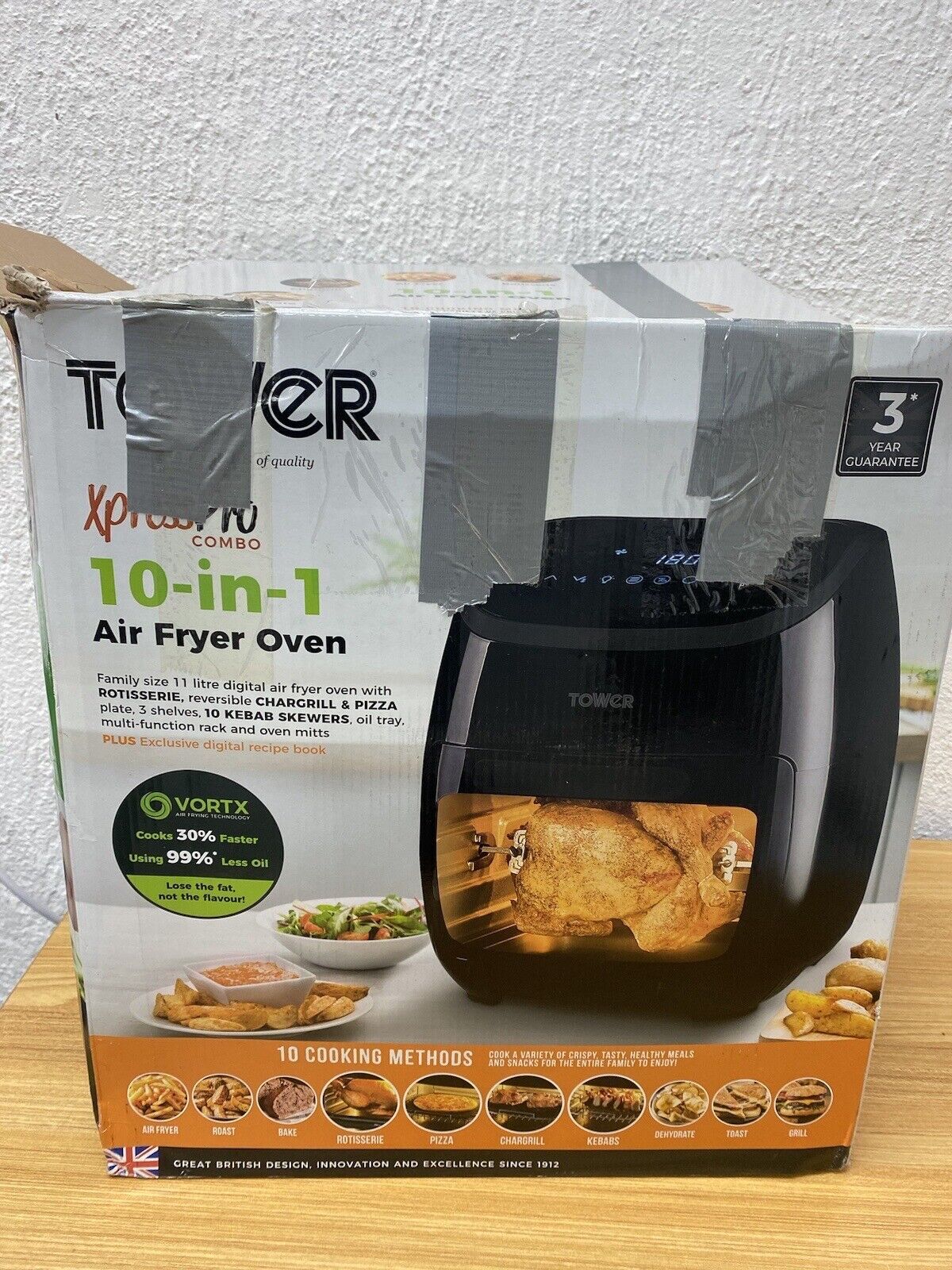 Tower Xpress Pro 11L Digital Air Fryer T17076 5056462300993 eBay