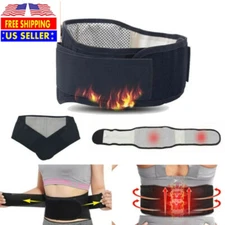 Self-Heating Magnetic Back Waist Adjustable Support Belt Lumbar Lower Back Wrap