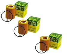 New Set of 3 Engine Oil Filters For BMW E36 E39 E46 E53 E60 E83 320i Mann