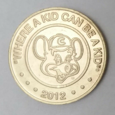 Chuck E. Cheese 2012 Arcade Game Token 24mm | eBay