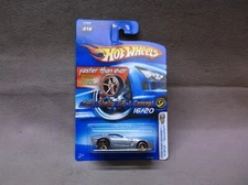 HOT WHEELS 2005 #16 SILVER FORD SHELBY GR-1 CONCEPT FTE FASTER THAN EVER HOT ROD