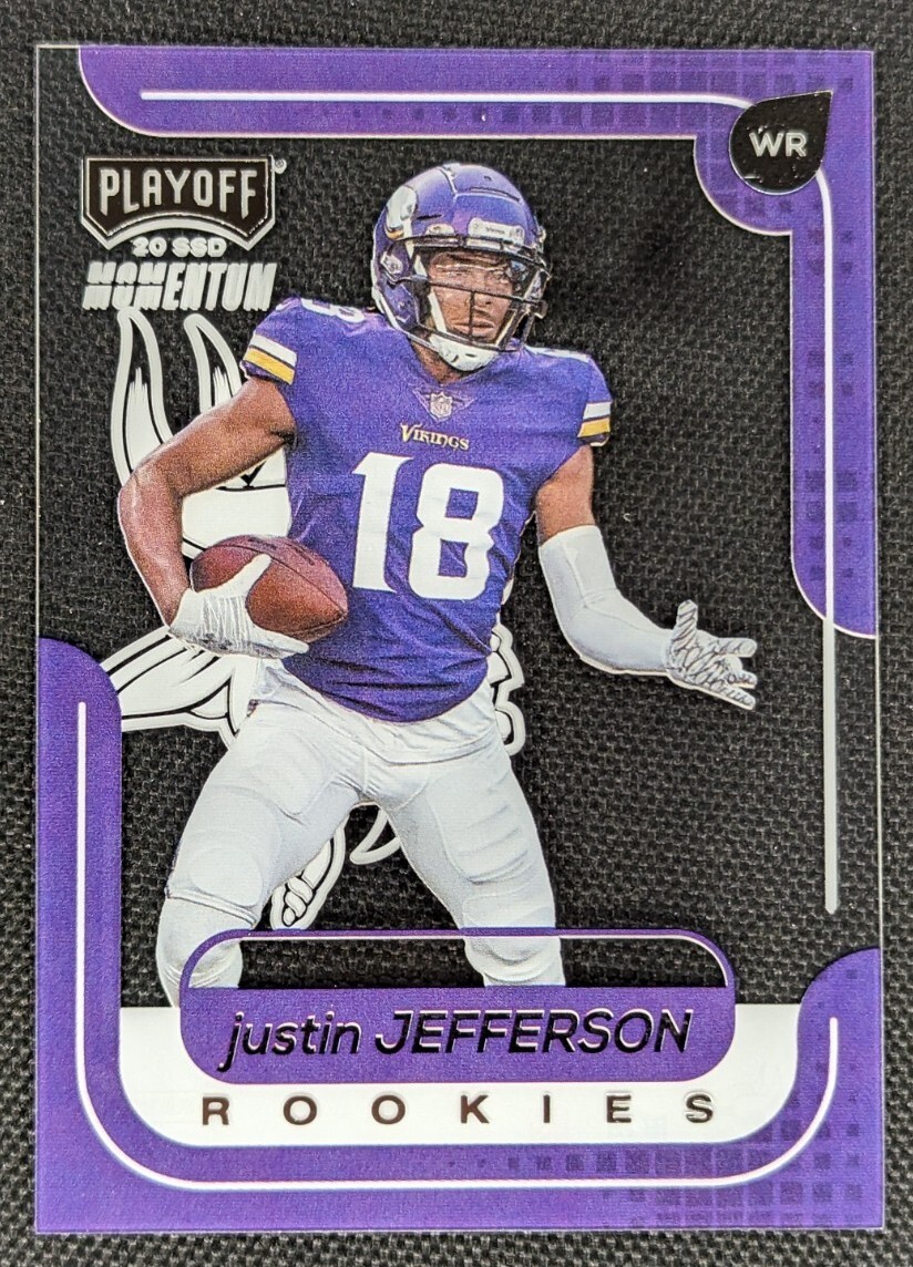 2020 Panini Chronicles - Playoff Momentum Rookies #M-10 Justin Jefferson (RC)