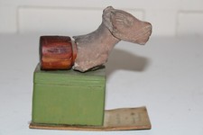 Fragmento de estatuilla de cerámica precolombina perro Naucalpan ex museo colección antigua