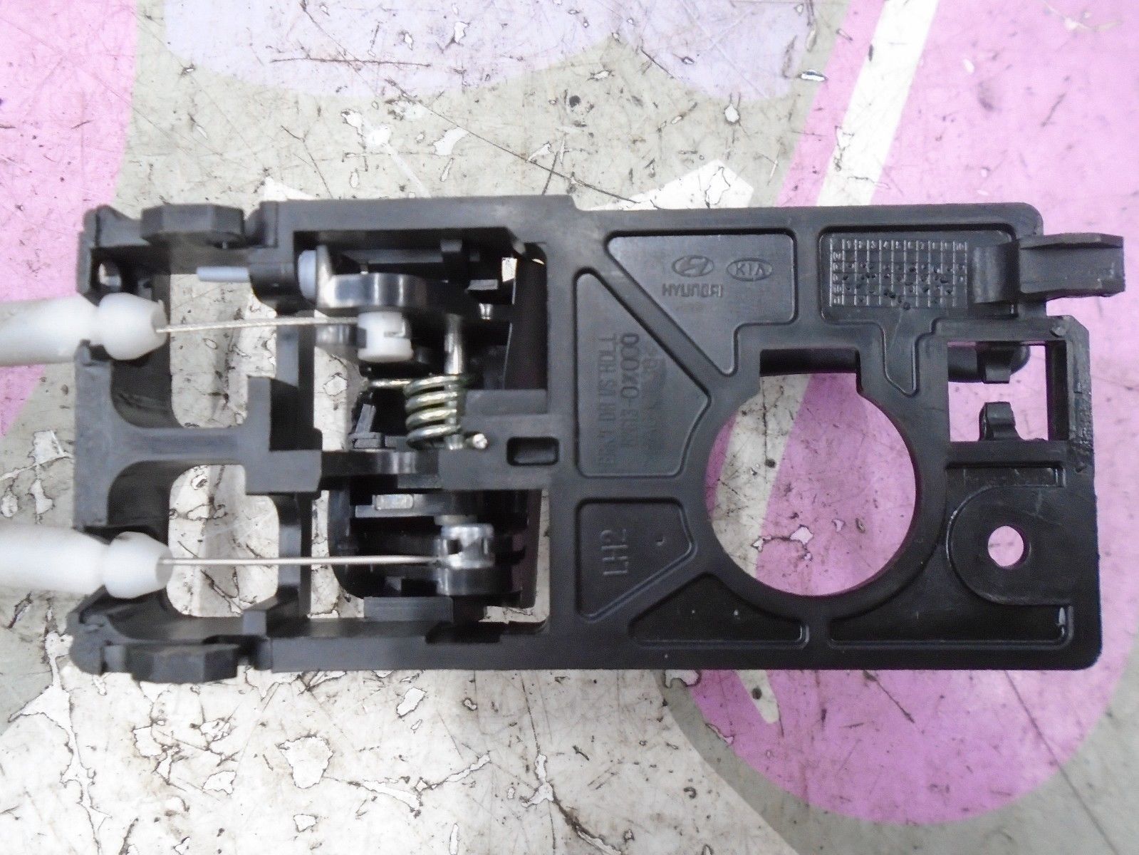 HYUNDAI I10 MK1 FACELIFT NEARSIDE REAR DOOR LOCKING MECHANISM WITH
