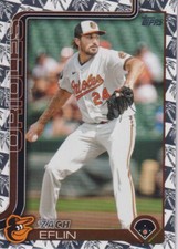 2025 Topps Series 1 Zach Eflin spring training Orioles