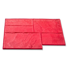 Imprinted/Concrete Imprinting Mats - Small Ashlar Stone Stamp Mat - 61cm x 61cm