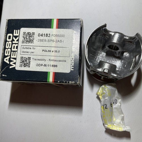 PISTONE ASSO POLINI D. 55 C FO 55000 Spinotto 12 - No Fasce - Imagen 3 de 3