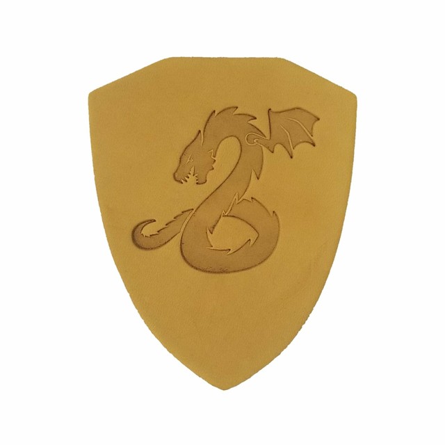 Premium Die Cut "Dragon" Embossed Leather Coasters eBay
