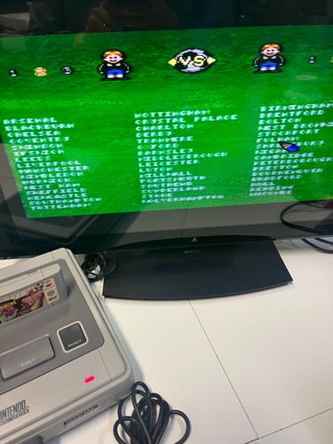 KEVIN KEEGAN'S KICK OFF PLAYER MANAGER SNES SUPER NINTENDO PAL USED 1993 - Picture 14 of 15