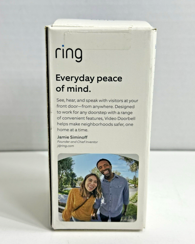 Ring 1080p Wireless Video Doorbell - Satin Nickel - Afbeelding 4 van 13