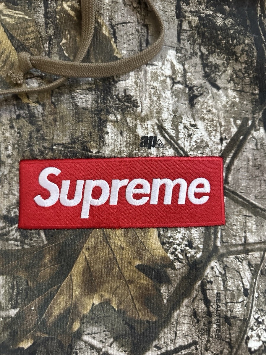 New Supreme Box Logo Hooded Sweatshirt (FW25) Realtree AP Camo