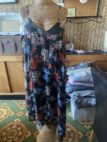 George Pretty Strappy Dress Size 20 - Picture 2 of 5