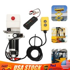 Electric Hydraulic Pump Hydraulic Power Unit Single Acting Oil Pump 12V 800w