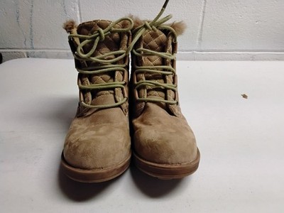 Esprit Womens Boots Faux Fur Size 8M