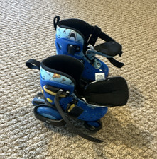 Roller Derby Youth Adjustable Unisex Quad Roller Skates Blue Size 7-11