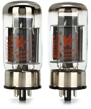 Sovtek 6550WE Power Tubes - Matched Duet (2-pack) Bundle