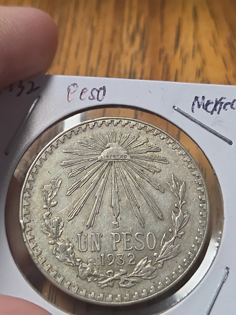 1 Peso 1932 Year Silver Mexican Coins (1905-Now) for sale | eBay