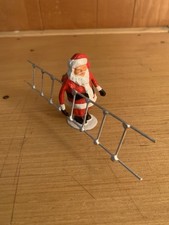 Santa Carrying a Ladder Toy Soldier Barclay Manoil Jags Toy Conversions Vtg