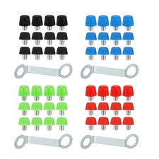 12x Football Boot Studs Replacement Non Slip Firm Ground Turf Stable with Wrench