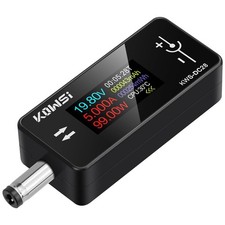 DC Voltage Tester DC Power Meter, 4-30V 0-12A Two-Way Measurement Voltage Cur...