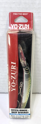 Yo-Zuri Crystal Minnow Deep Diver Lure