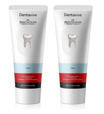2 Pack Dentaviva Whitening Restorative Teeth Strengthening Toothpaste NIP