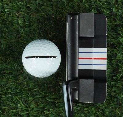 ODYSSEY TRIPLE TRACK DOUBLE WIDE PUTTER 33'' STROKE LAB STEEL/GRAPHITE RH + COVER