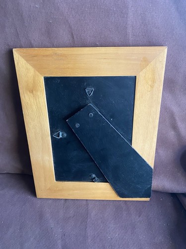 Brown Multi Opening Collage Picture Photo Frame Wood Braided Twin 2 x 3 openings - Picture 5 of 5