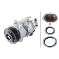 Klimakompressor 12 V Ø 109 HELLA passend für u.a. OPEL ASTRA