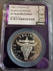 1982 Canada Silver Dollar 50% Regina Centennial Trader Bae BERT case