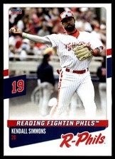 2023 Kendall Simmons Choice Minor League Rookie Card Reading Phils Phillies