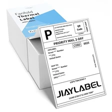 4x6 Thermal Shipping Label Mailing Stickers Paper for Thermal Label Printer U...