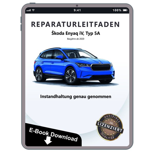 Skoda Enyaq Ab 2020 Instandhaltung Inspektion Wartung Wartungshandbuch PDF Ebook-image