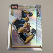 #89 Nova 2026 Topps Chrome Marvel Comics Refractor